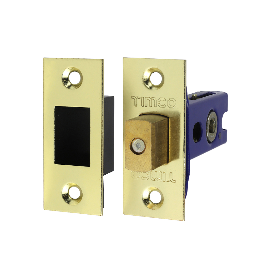 Architectural Tubular Deadbolt - Electro Brass & Satin Nickel