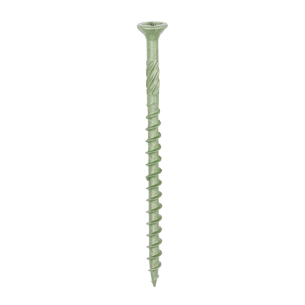 Decking Screws - PZ - Double Countersunk - Exterior - Green