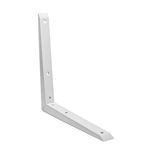 Mitred Shelf Bracket - White