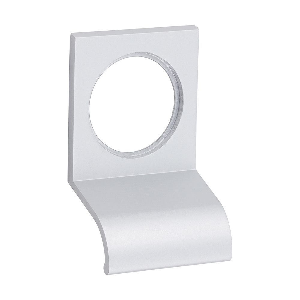 Standard Cylinder Door Pull - Satin Anodised Aluminium