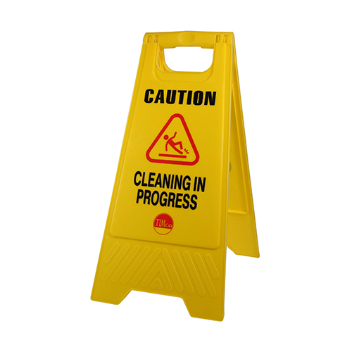 Picture of A-Frame Safety Sign - Caution Cleaning in Progress