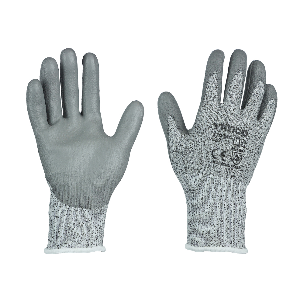 Picture of Medium Cut Gloves - PU Coated HPPE Fibre with Glass Fibre