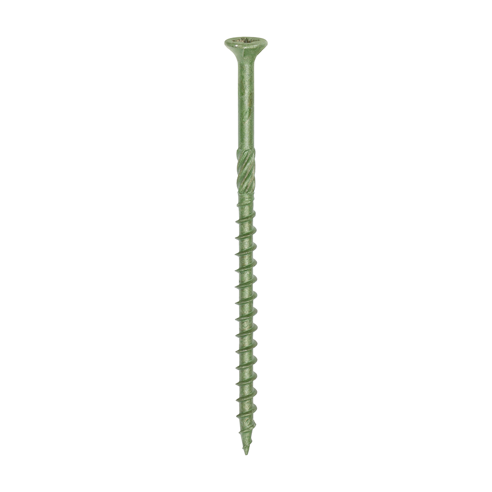 Decking Screws - PZ - Double Countersunk - Exterior - Green