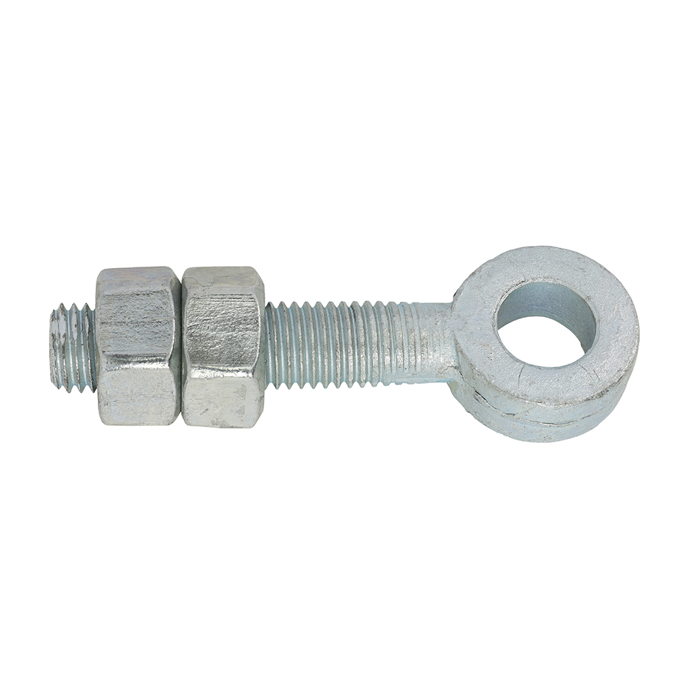 Picture of Adjustable Gate Eyes with Nuts - Zinc