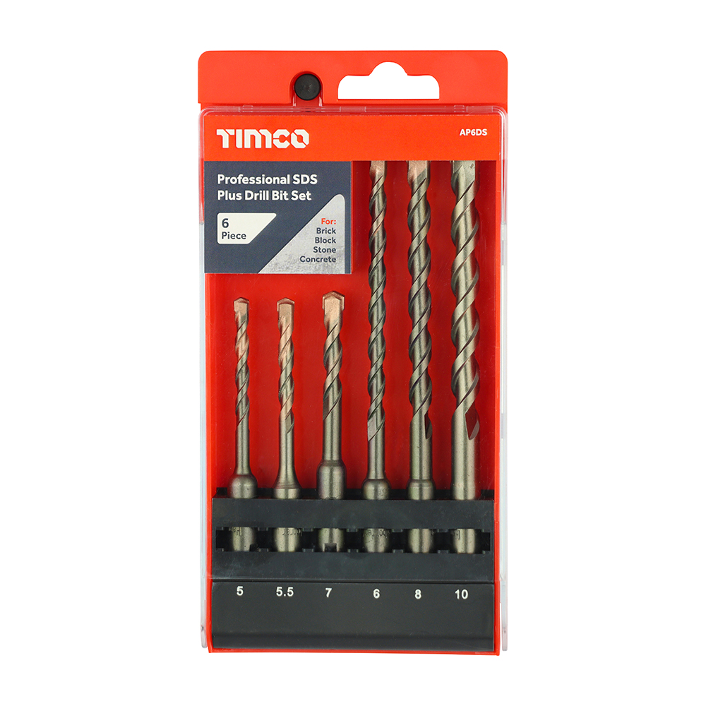 Professional SDS Plus Drill Bit Set