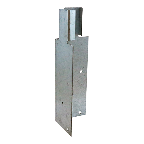 Arris Rail Mortice Brackets - Galvanised