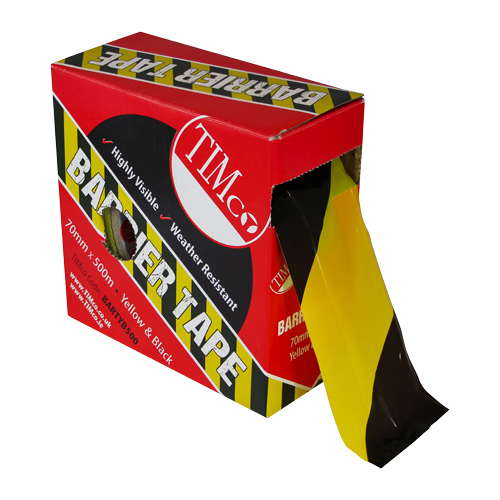 Barrier Tape - Yellow & Black