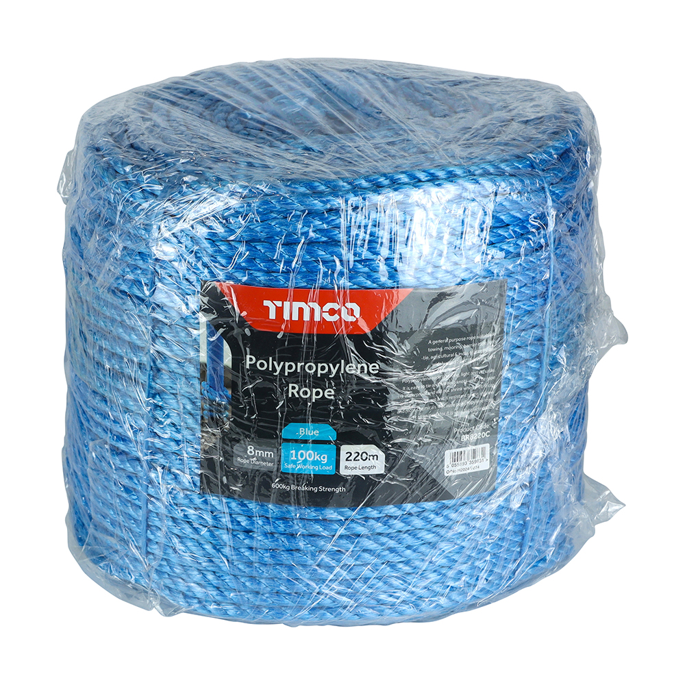 Picture of Polypropylene Rope - Blue - Long Coil