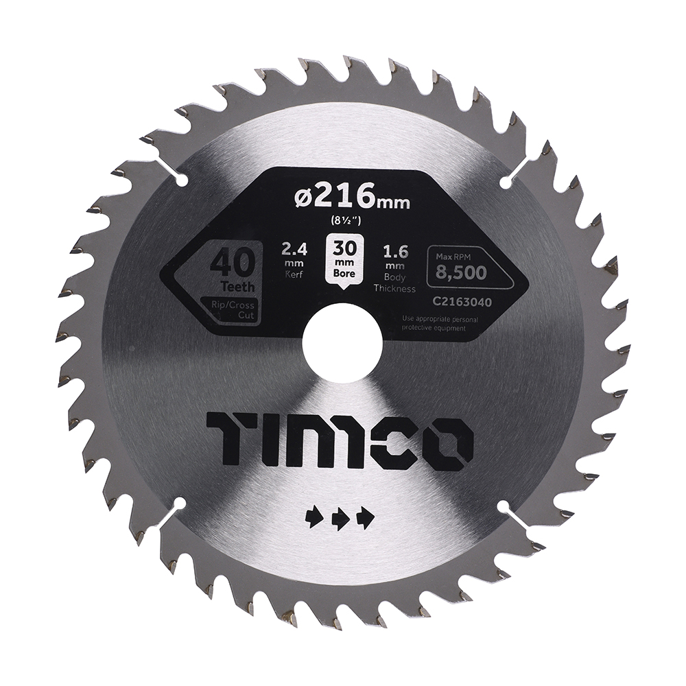 Circular Saw Blade - Trimming/Crosscut - Medium/Fine