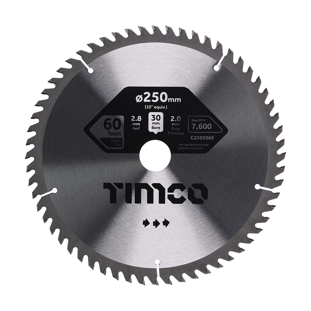 Circular Saw Blade - Trimming/Crosscut - Medium/Fine