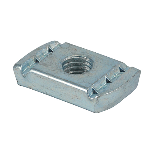 Channel Nuts Without Spring - Zinc