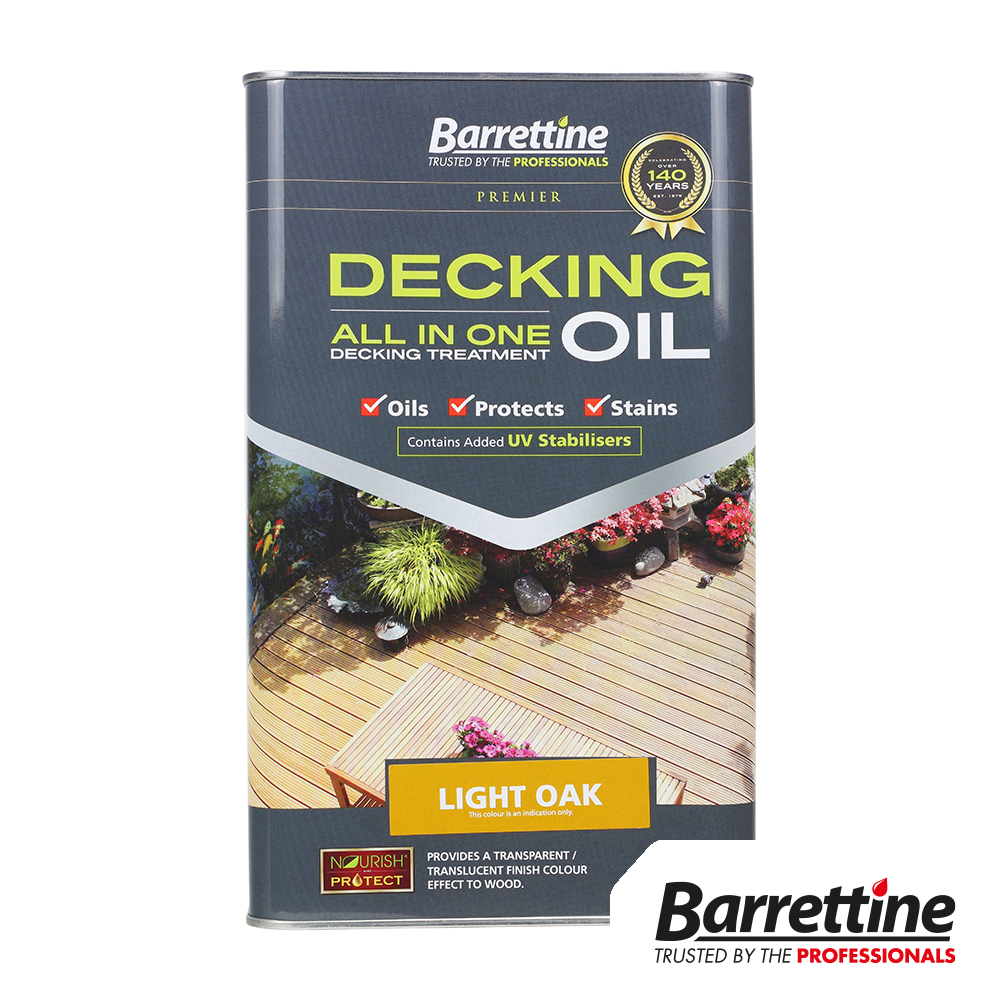 Decking Oil All In One - Amber Light Oak