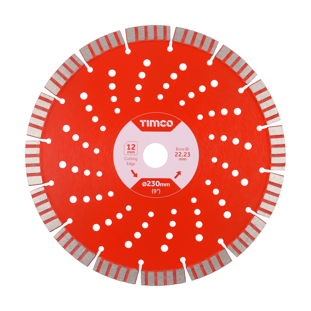 Premium Diamond Blade - Turbo Segmented 