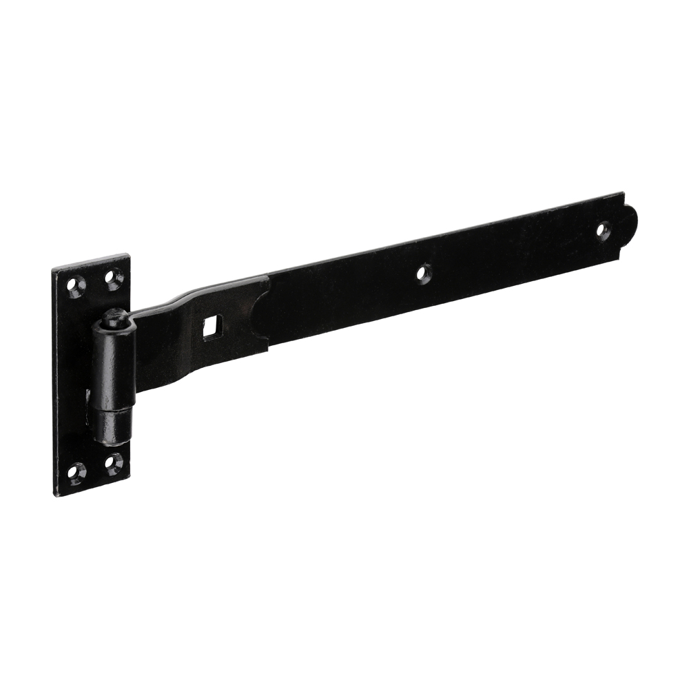 Pair of Cranked Band & Hook On Plates - Black