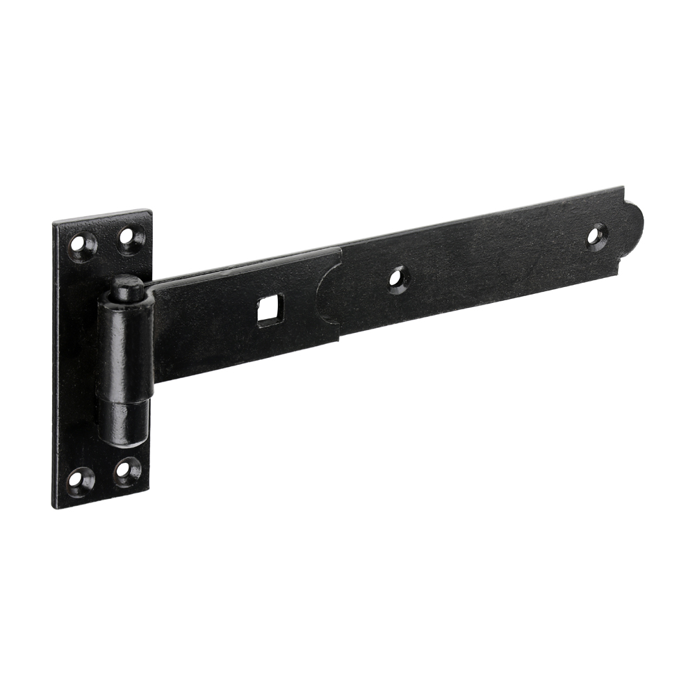 Pair of Straight Band & Hook On Plates - Black