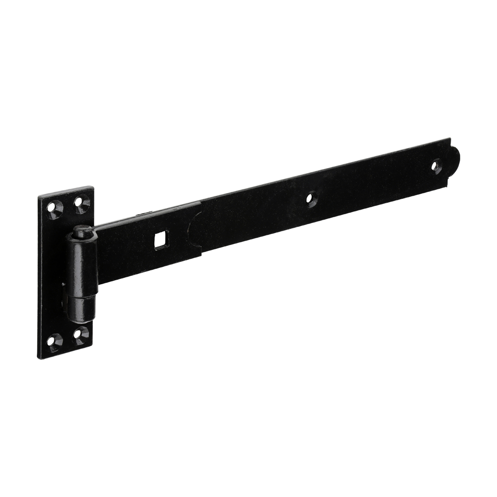 Pair of Straight Band & Hook On Plates - Black