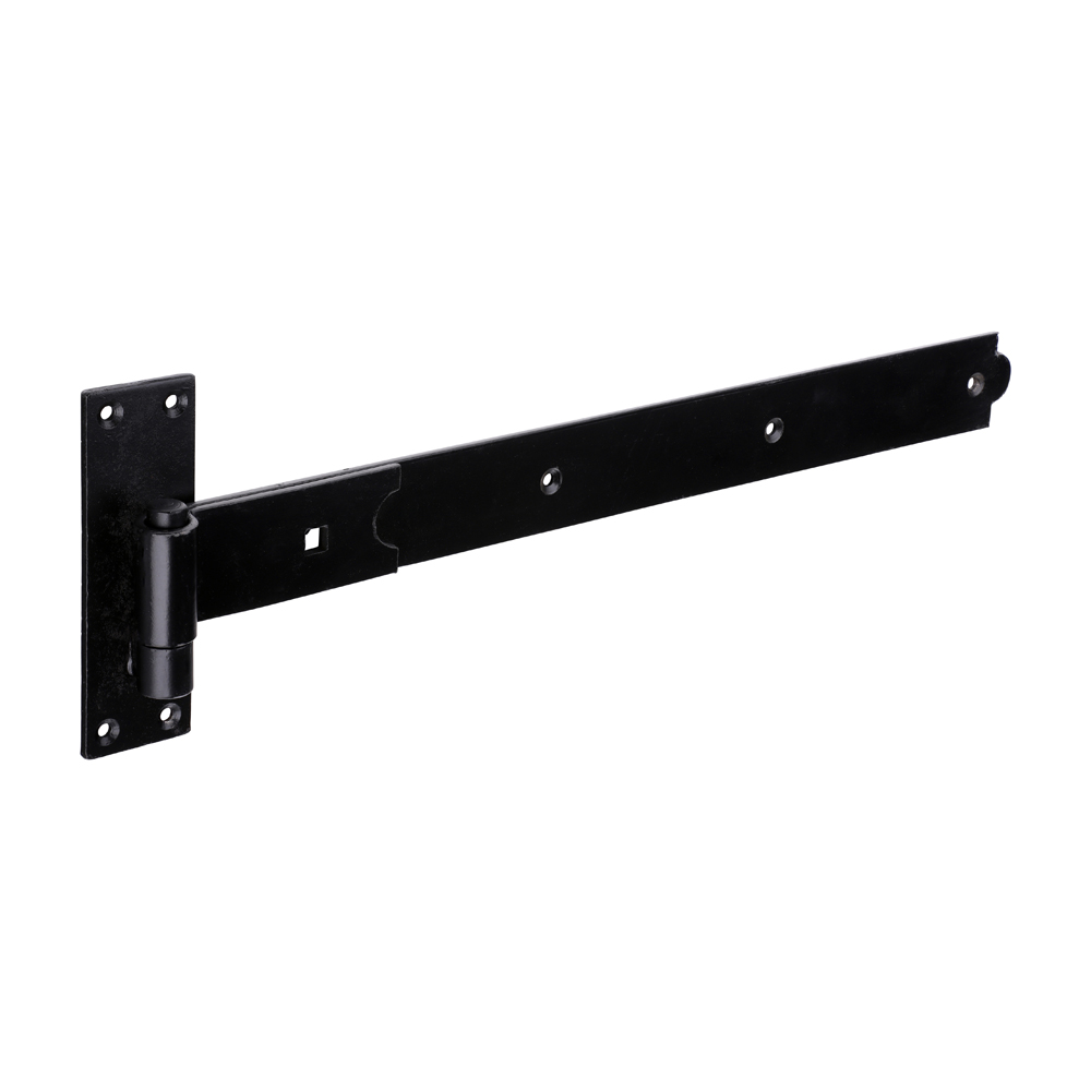 Pair of Straight Band & Hook On Plates - Black