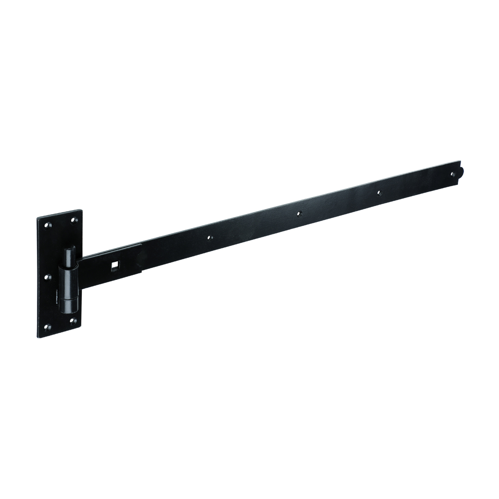 Pair of Straight Band & Hook On Plates - Black