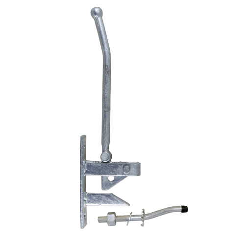 Picture of Hunting Type Lift Gate Catch With Cranked Striker - Hot Dipped Galvanised