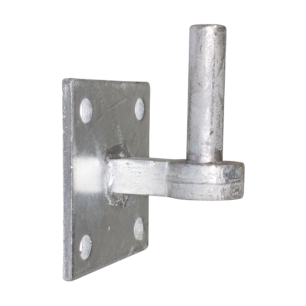 Hook on Square Plate - Hot Dipped Galvanised