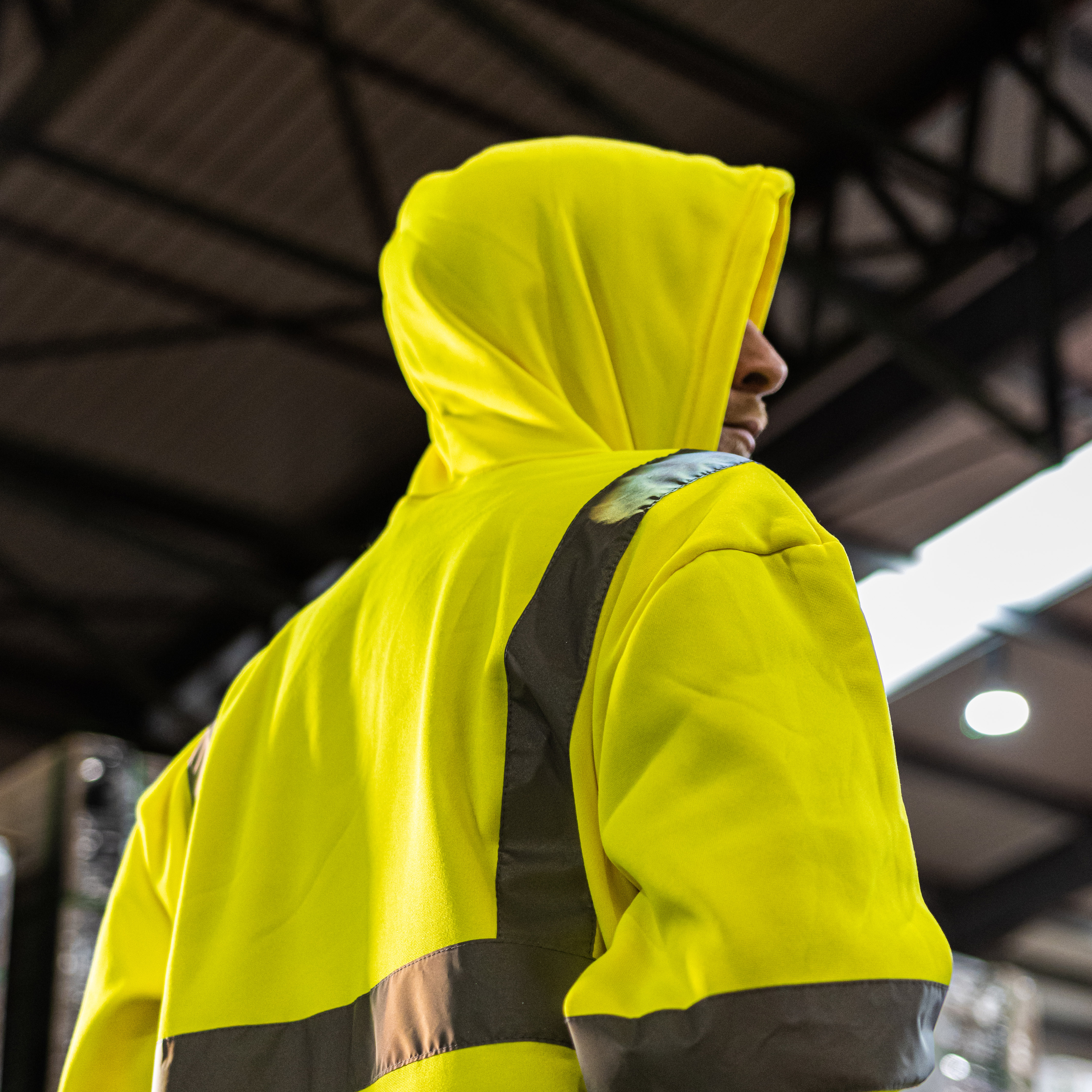 Picture of Hi-Visibility Sweatshirt with Hood - Yellow 5