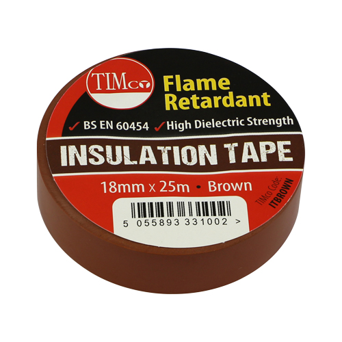 PVC Insulation Tape - Brown