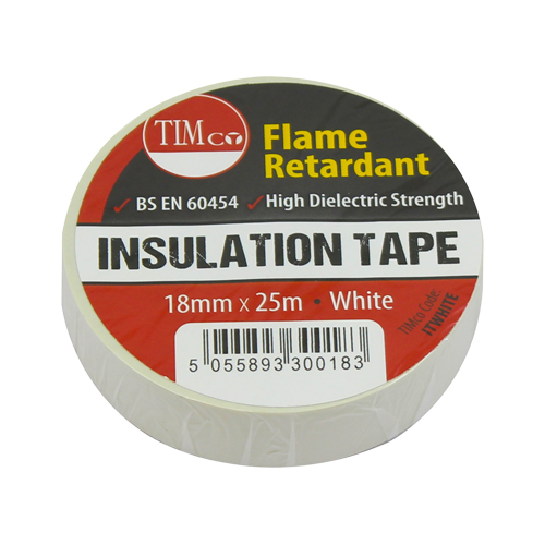 PVC Insulation Tape - White