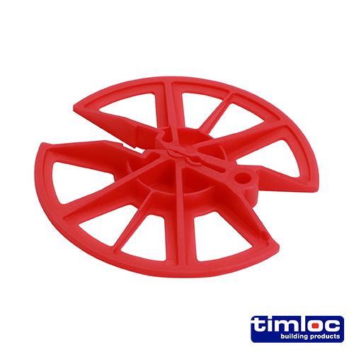 Insulation Retaining Discs - Red