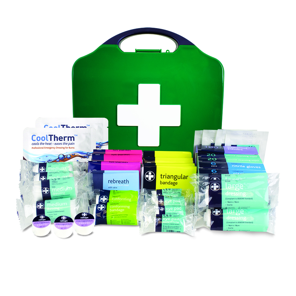 Workplace First Aid Kit - British Standard Compliant