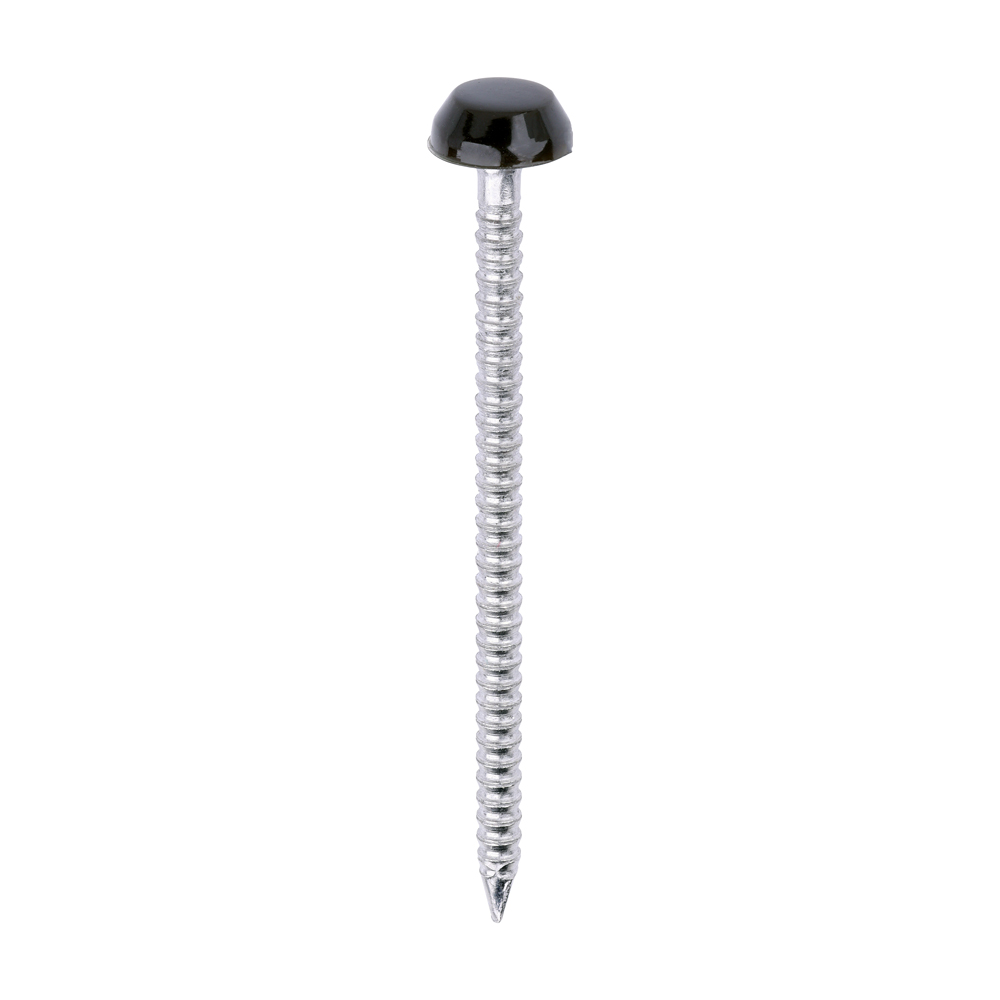 Picture of Polymer Headed Pins - A4 Stainless Steel - Mahogany