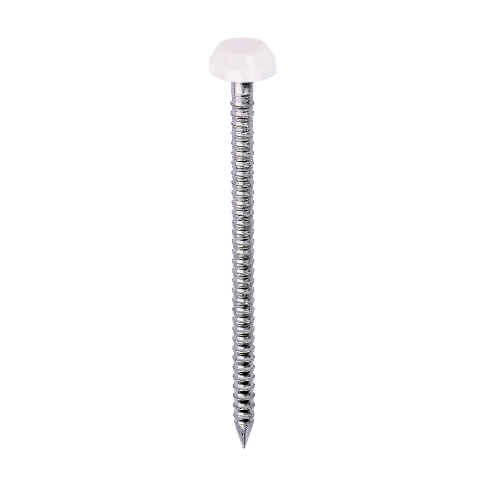 Picture of Polymer Headed Pins - A4 Stainless Steel - Cream