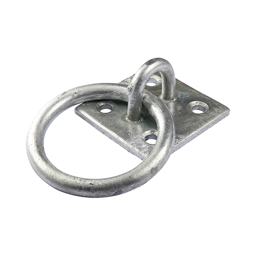 Ring on Plate - Hot Dipped Galvanised