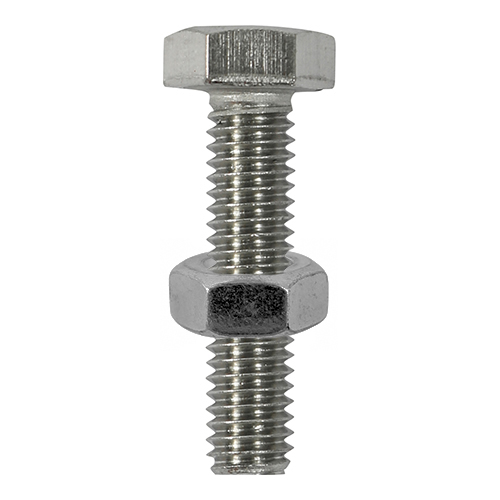 Set Screws & Hex Nuts - Stainless Steel