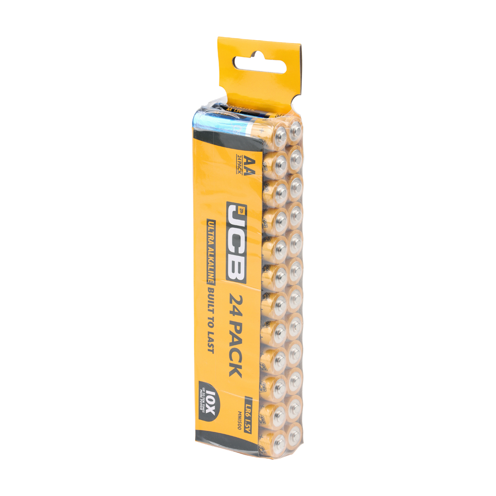 JCB Ultra Alkaline Batteries Trade Pack