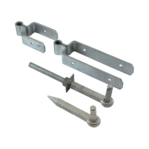 Standard Double Strap Hinge Set - Hot Dipped Galvanised