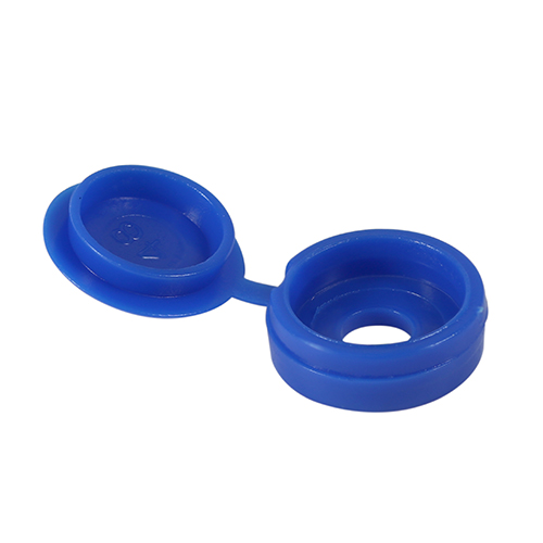 Hinged Screw Caps - Small - Blue