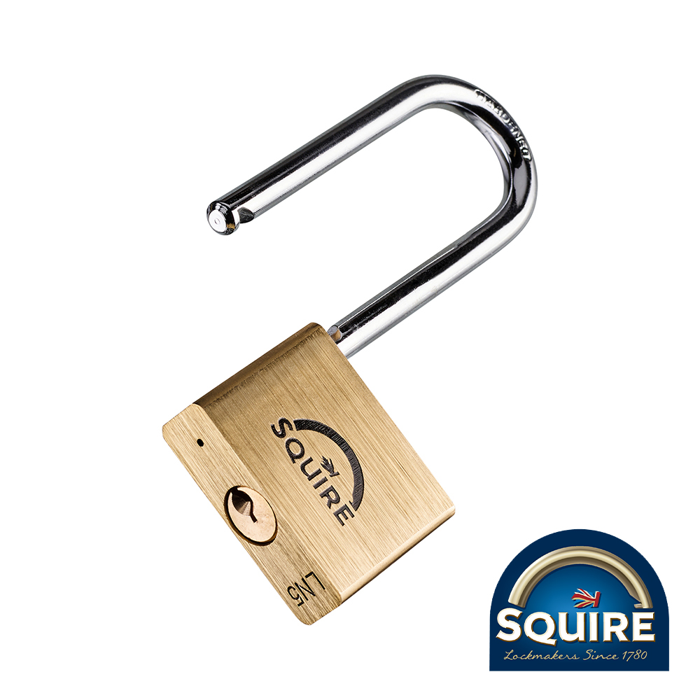 Premium Brass Lion Padlock - 2.5" Long Shackle - LN5/2.5