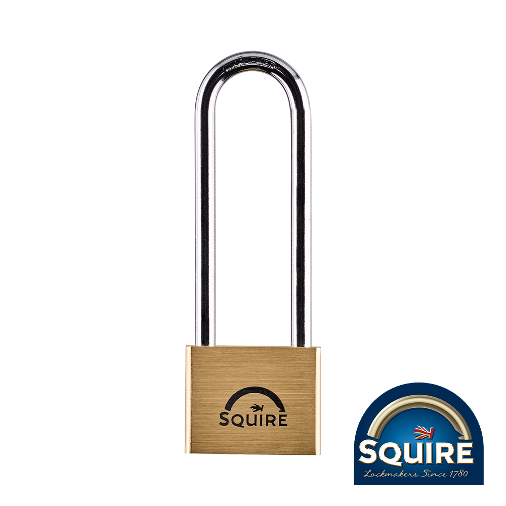 Picture of Premium Brass Lion Padlock - 4" Long Shackle - LN4/4