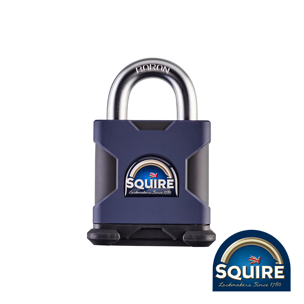 Squire SS65S Stronghold High Security Padlock Anti-Drill Open Shackle Lock CEN 5 