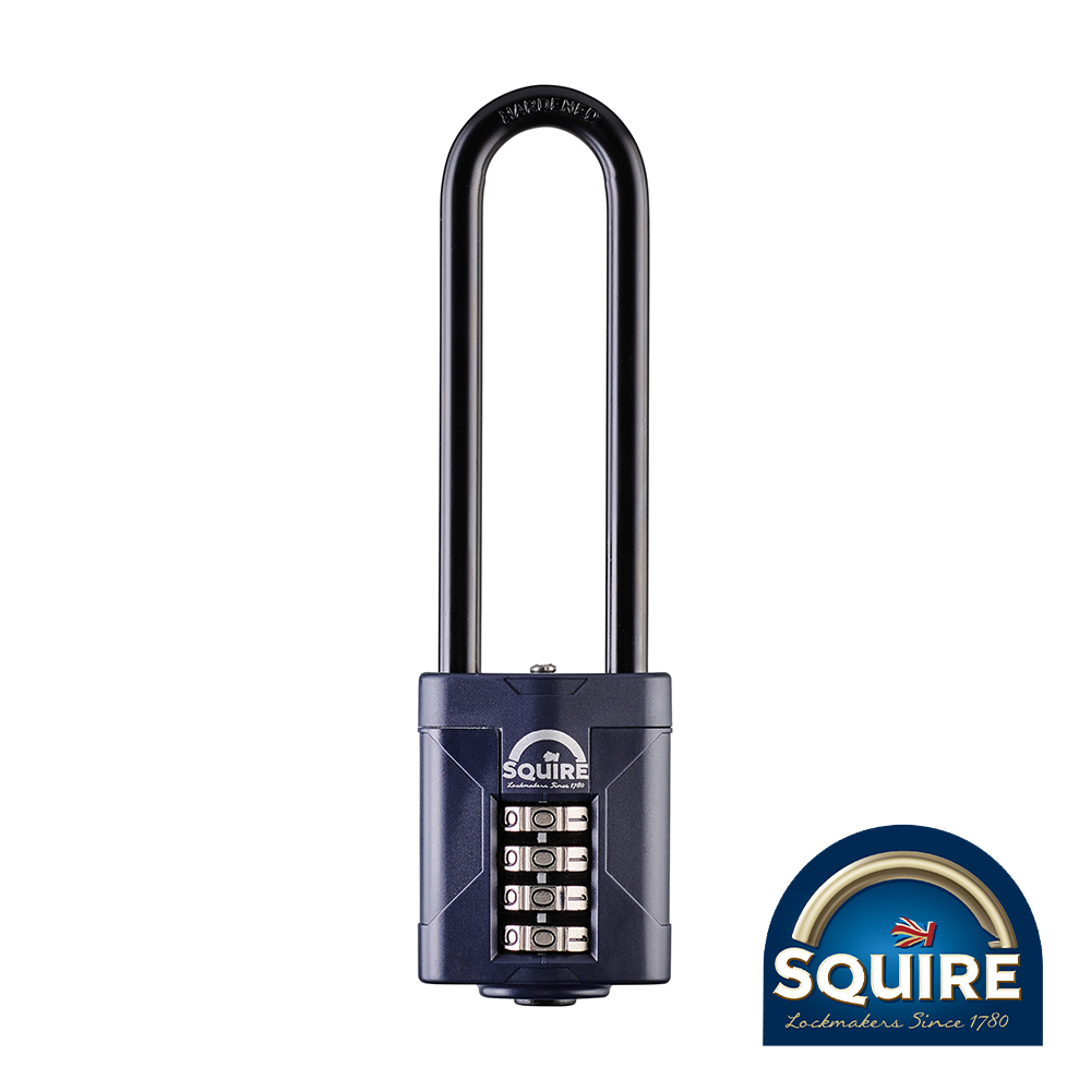 Combination Padlock - Steel 4" Long Shackle - CP50/4