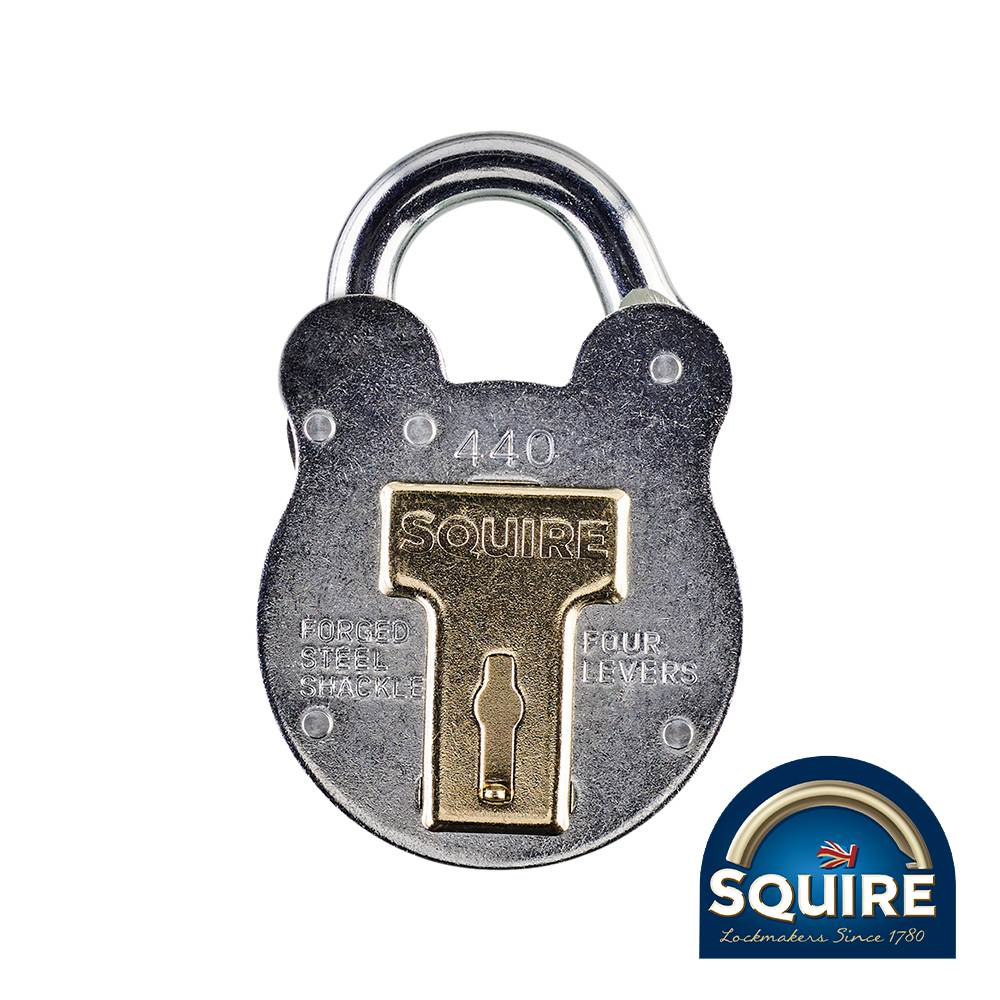 Old English 4 Lever Padlock - 440