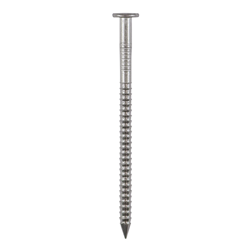 Stainless Steel Flat Checkered Head Long Ring Nails - China Nail, Fastener  | Made-in-China.com