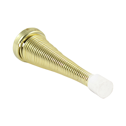 Spring Door Stops - Electro Brass