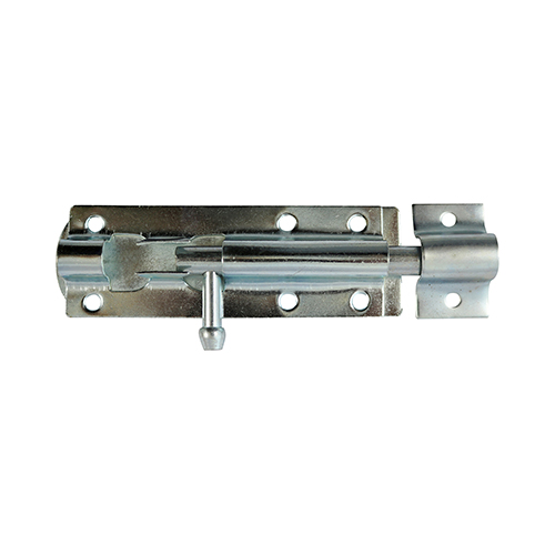 Straight Tower Bolt - Zinc