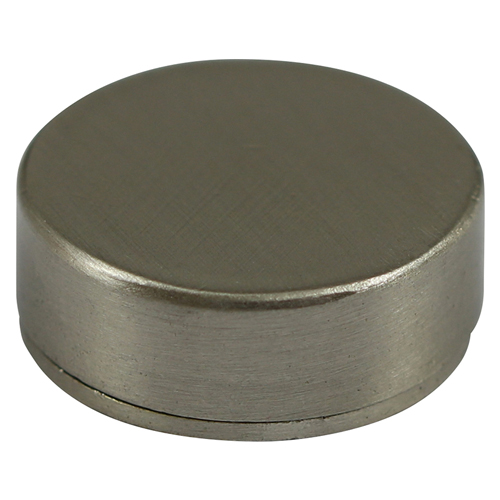 Threaded Screw Caps - Solid Brass - Satin Nickel