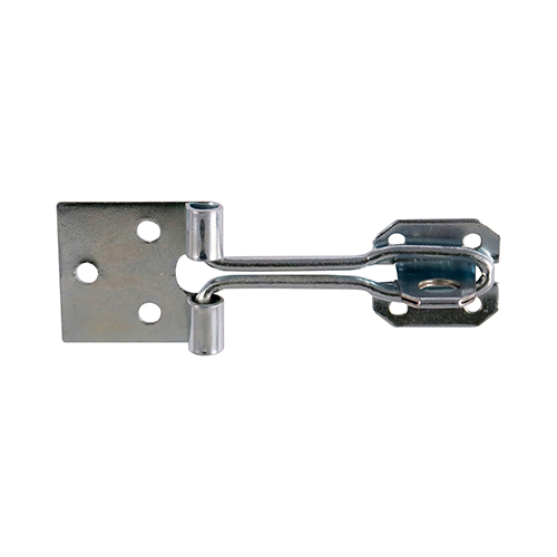 Wire Pattern Hasp & Staple - Zinc