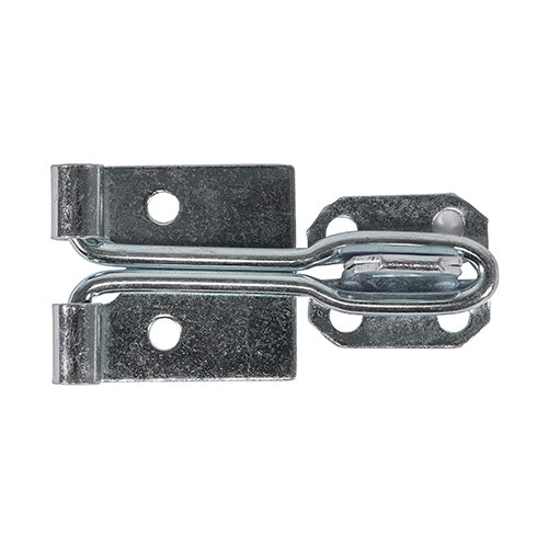 Wire Pattern Hasp & Staple - Zinc