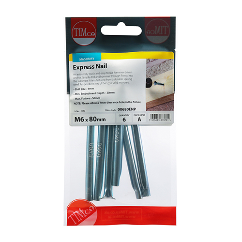 TIMCO Express Nails Zinc