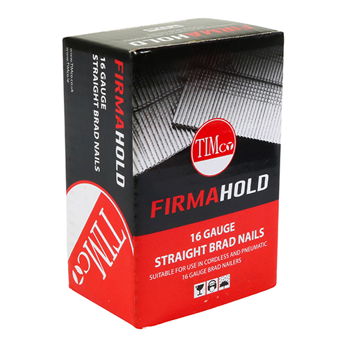 TIMCO FirmaHold Collated Brad Nails 16 Gauge Straight Galvanised