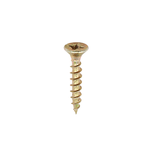 TIMCO Classic MultiPurpose Screws PZ Double Countersunk Yellow